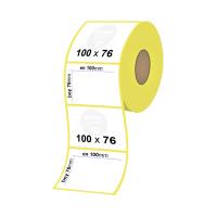 100X76 YAPIŞKANLI TERMAL ETİKET 500 SARIM  - 1